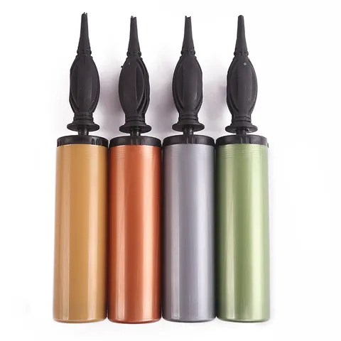  เครื่องสูบลม ปั้มลมลูกโป่ง Balloon inflator (Metalic) คละสี(เทา/ม่วง/เขียว)