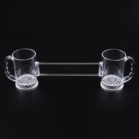 แก้วเบียร์คู่ Duo Beer Mug TYPE B แบบยาว อะคริลิค