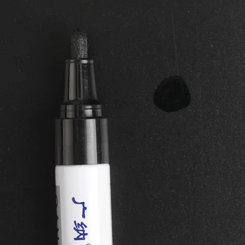 Marker Paint ปากกา มาร์คเกอร์ เขียนแก้ว 1 แท่ง สีดำ