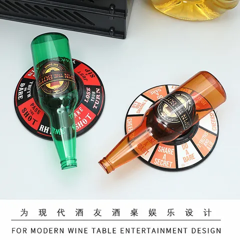 หมุนขวดเสี่ยงทาย SPIN THE BOTTLE น้ำตาล
