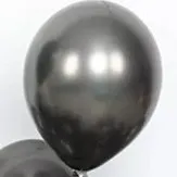 ลูกโป่งเมทัลลิค metallic balloon(12 นิ้ว ดำ)