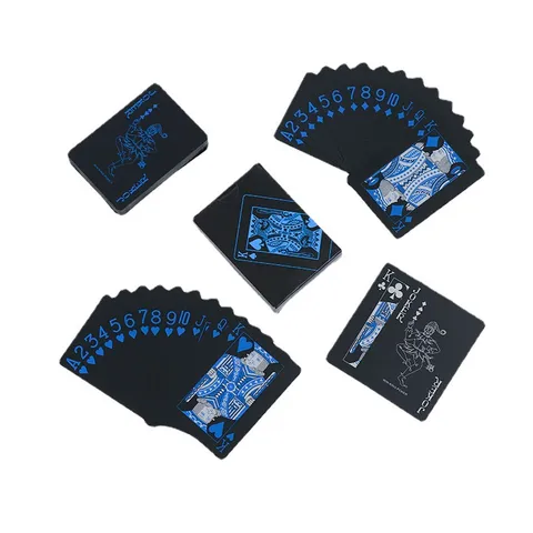 สำรับไพ่ Poker BLUE กันน้ำ (น้ำเงิน)