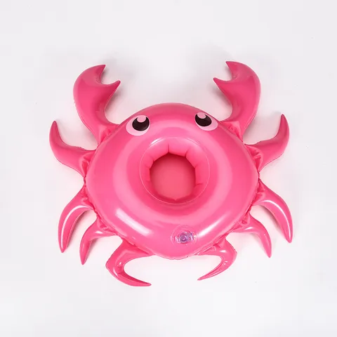 ห่วงยางรองแก้ว แฟนซี Floating Pool Cup ลาย ปู	Crab	Model : 11