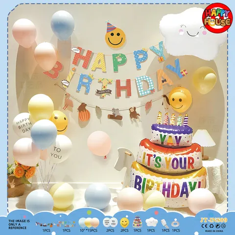 เซตจัดตกแต่งงานวันเกิด Happy Birthday (JT-INS09)