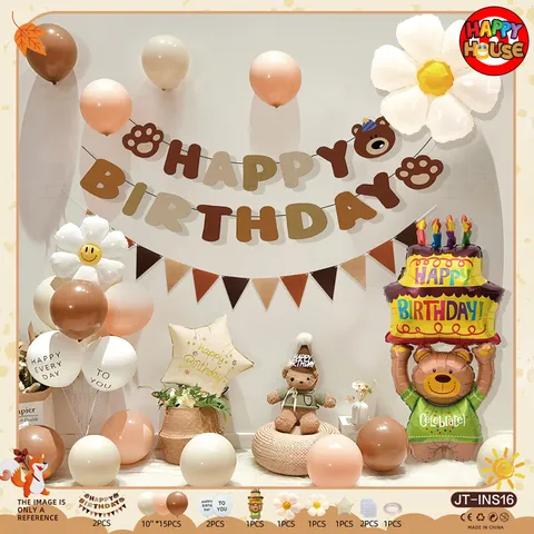 เซตจัดตกแต่งงานวันเกิด Happy Birthday (JT-INS16)