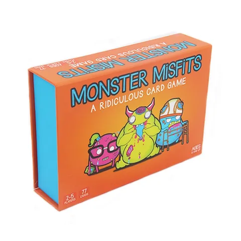 Monster Rejects Misfits BoardGame บอร์ดเกม (ภาษาอังกฤษ) card party เกมครอบครัว + ภาคเสริม สำหรับผู้ใหญ่(Monster Misfits)
