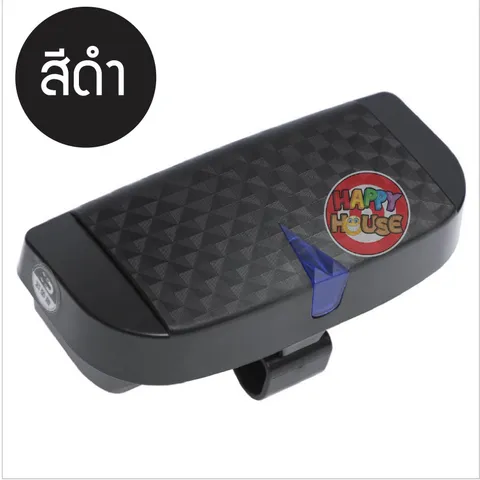 กล่องแว่นรถยนต์ธรรมดา แบบ B ดำ