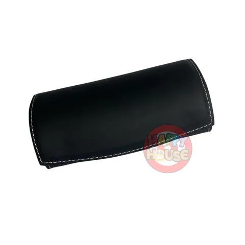 กล่องแว่นรถยนต์ลายแบบหนัง ใหญ่ สีดำ